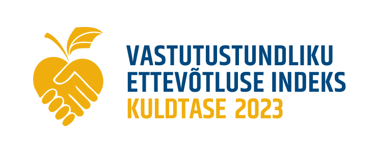 Vastutustundliku ettevõtluse indeks kuldtase 2023